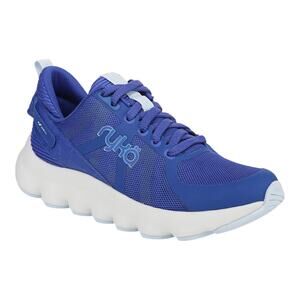 Ryka Women's Podflow Lace Up Walking Sneakers Bright Blue Size 8 1/2